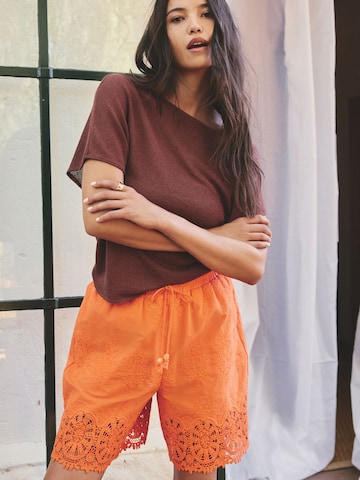 Regular Pantalon Next en orange