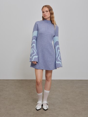florence by mills exclusive for ABOUT YOU Knit dress in Blue