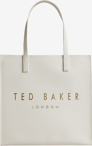 Ted Baker - Shopper 'Crinkon' em branco: frente