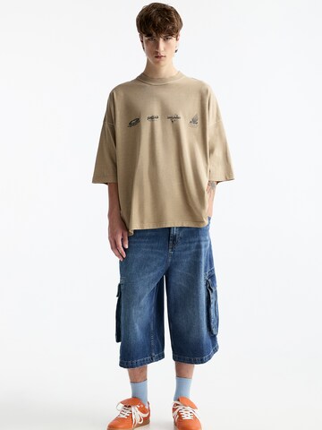 Pull&Bear T-Shirt in Beige