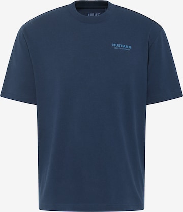 MUSTANG Shirt in Blue: front