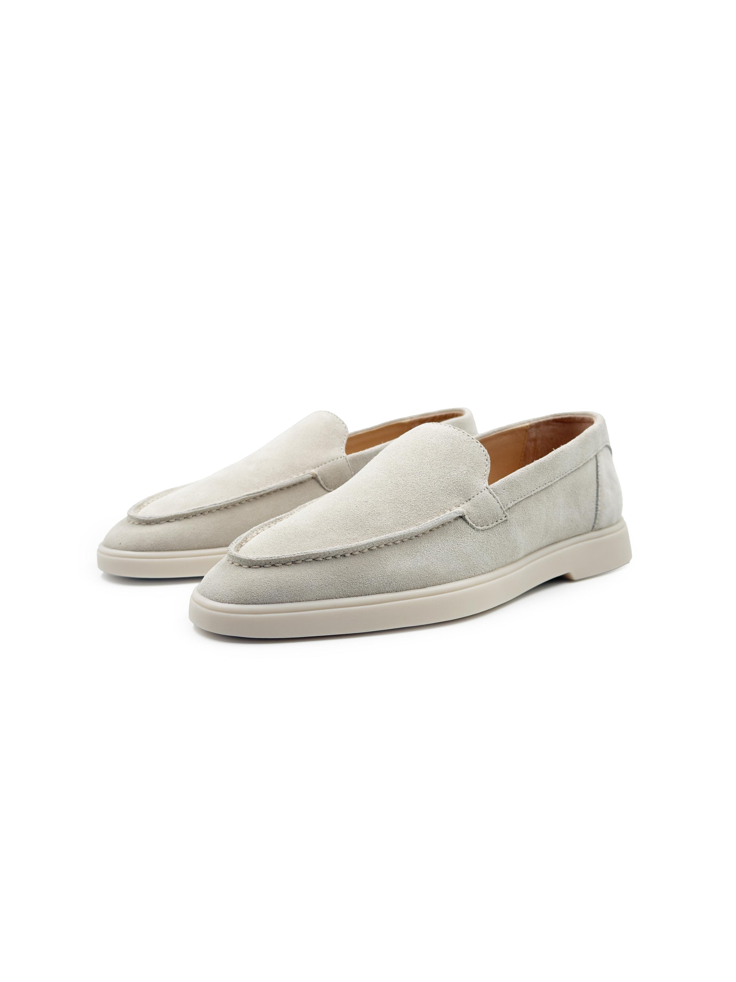 Chaussure basse 'Adore Classic Loafer' Dutch'D en beige