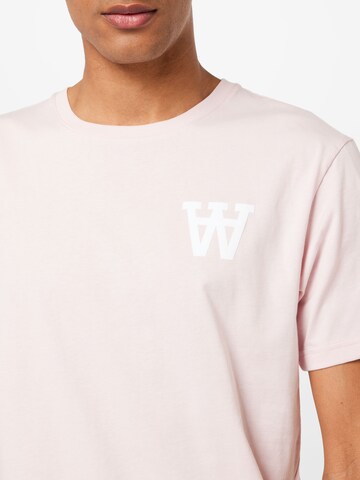 WOOD WOOD Shirt 'Ace' in Roze