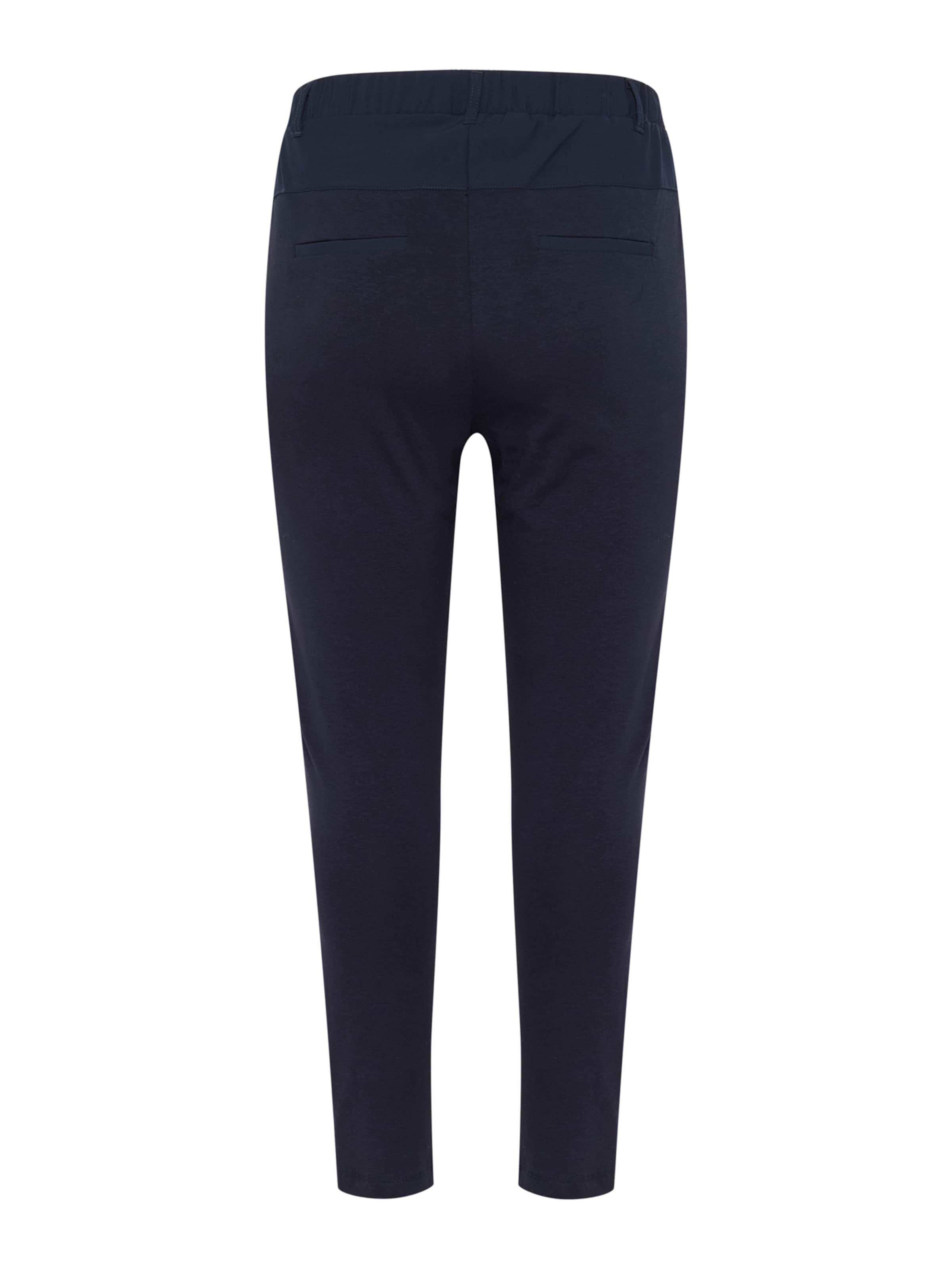 KAFFE CURVE Slimfit Laskoshousut 'KC Jia' värissä sininen