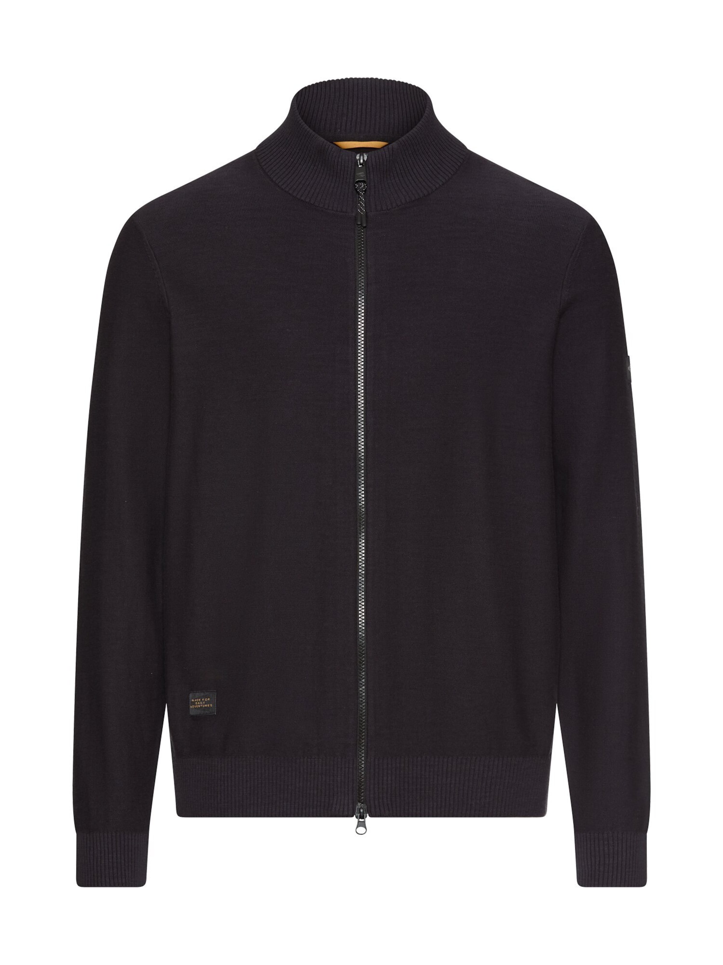 CAMEL ACTIVE Knit Cardigan in Blue: front