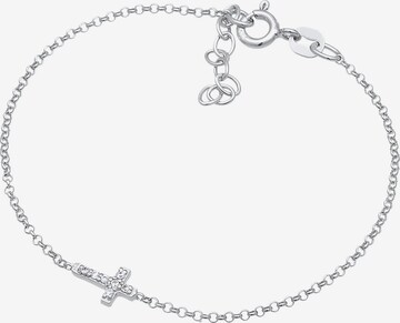 ELLI Sieraden 'Kreuz' in Zilver