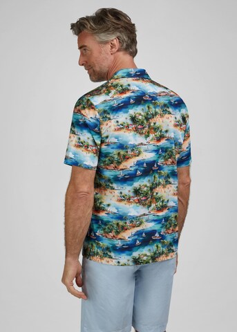 HECHTER PARIS Regular Fit Hemd in Blau