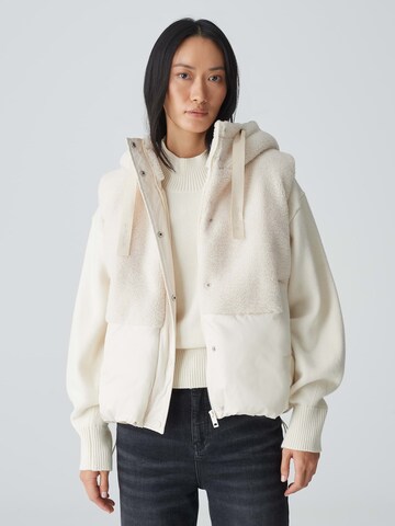 Gilet 'Windus' OPUS en beige : devant