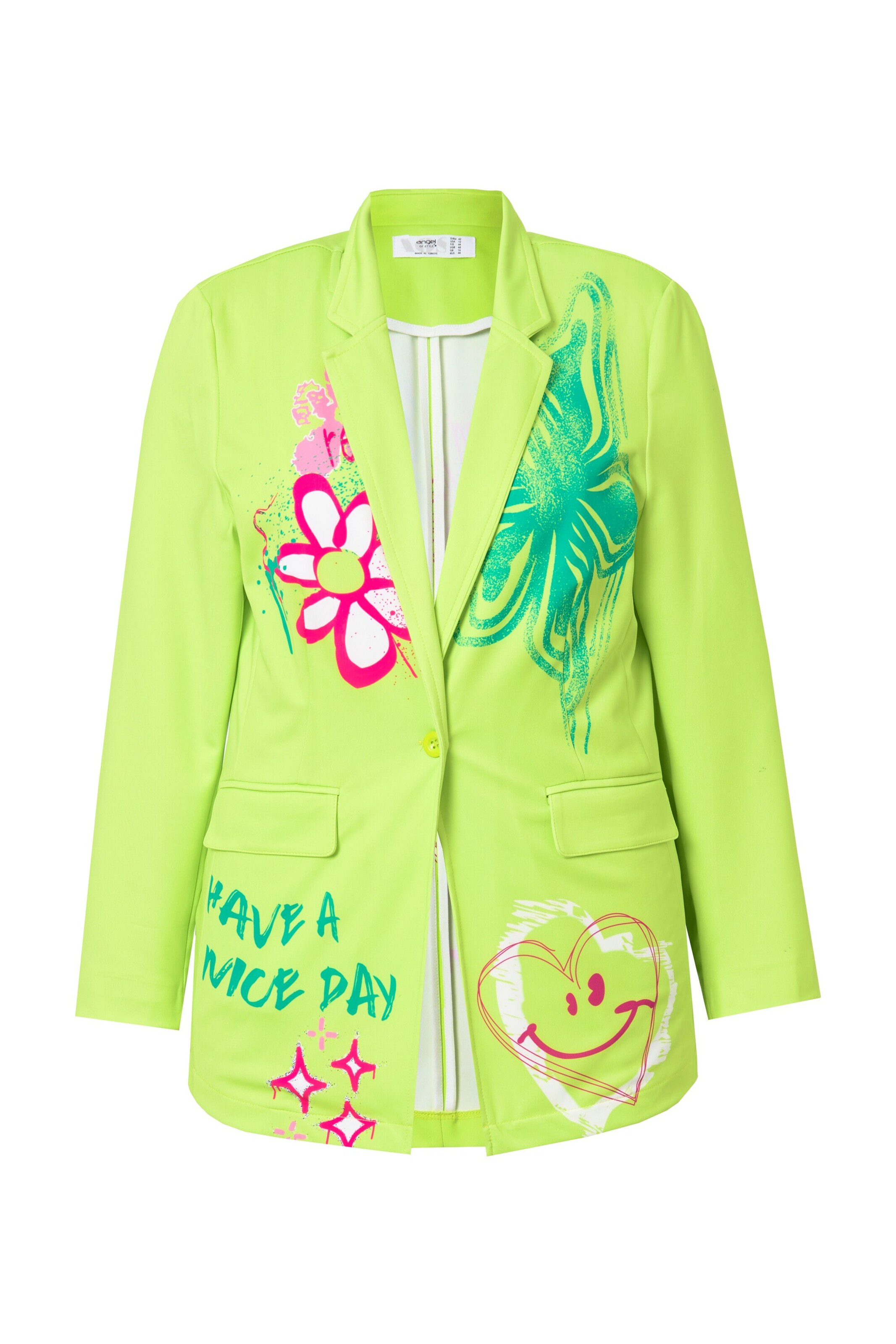 Angel of Style Blazer in Grün: Vorderseite