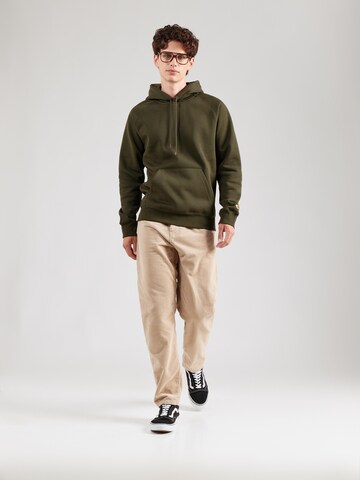 Bluză de molton 'Chase' de la Carhartt WIP pe verde