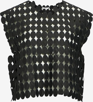 OBJECT Blouse 'EIKA' in Black: front