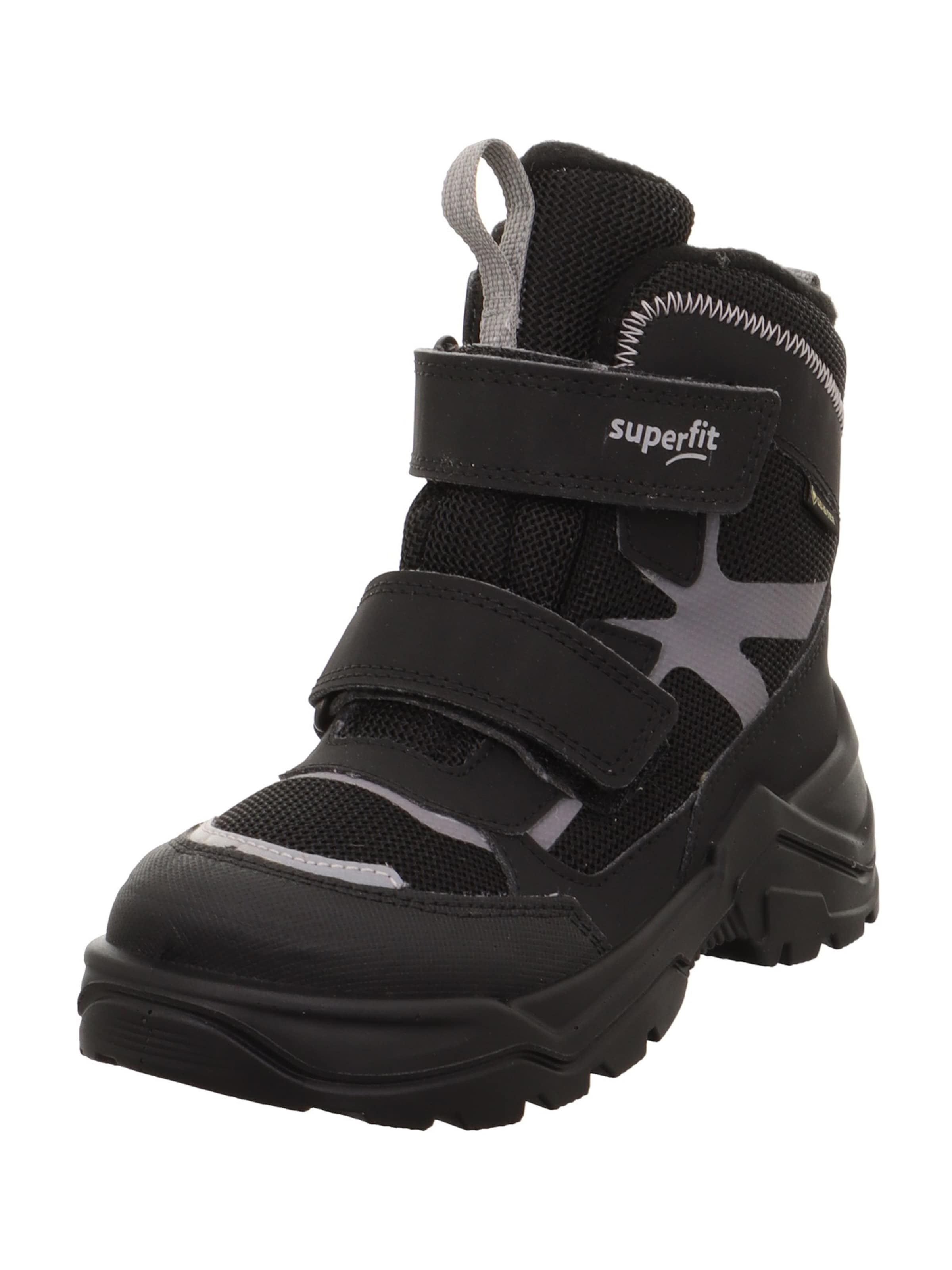 SUPERFIT - Botas de nieve 'Snow Max' en negro: frente