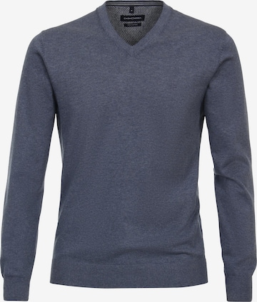 CASAMODA Sweater 'Basic' in Blue: front
