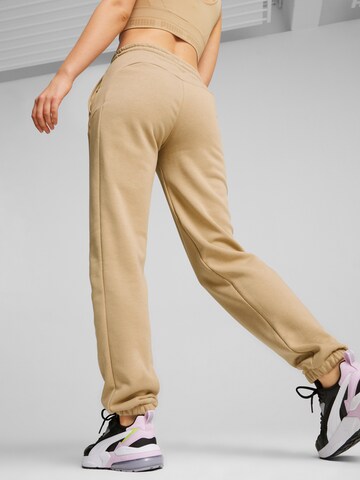 Effilé Pantalon de sport 'MOTION' PUMA en marron