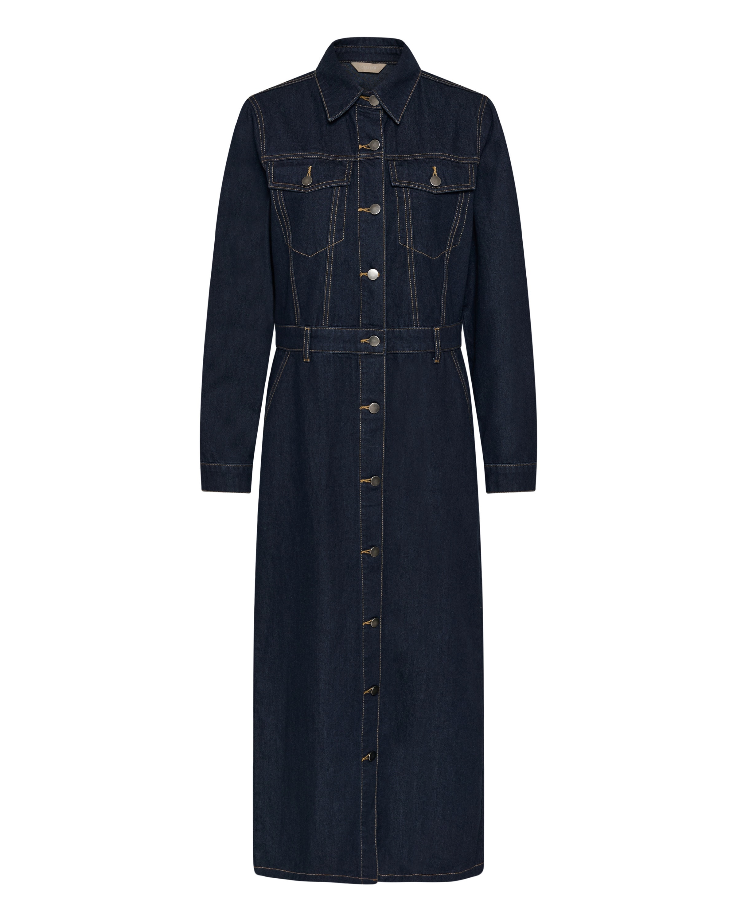CULTURE - Vestido em azul: frente