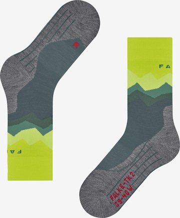 FALKE Sportsocken 'TK2 Crest' in Grau