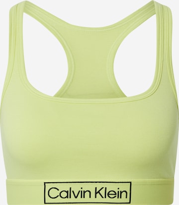Lime green calvin klein bralette online