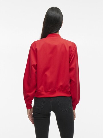 VILA Between-season jacket 'VIBUBBLE' in Red
