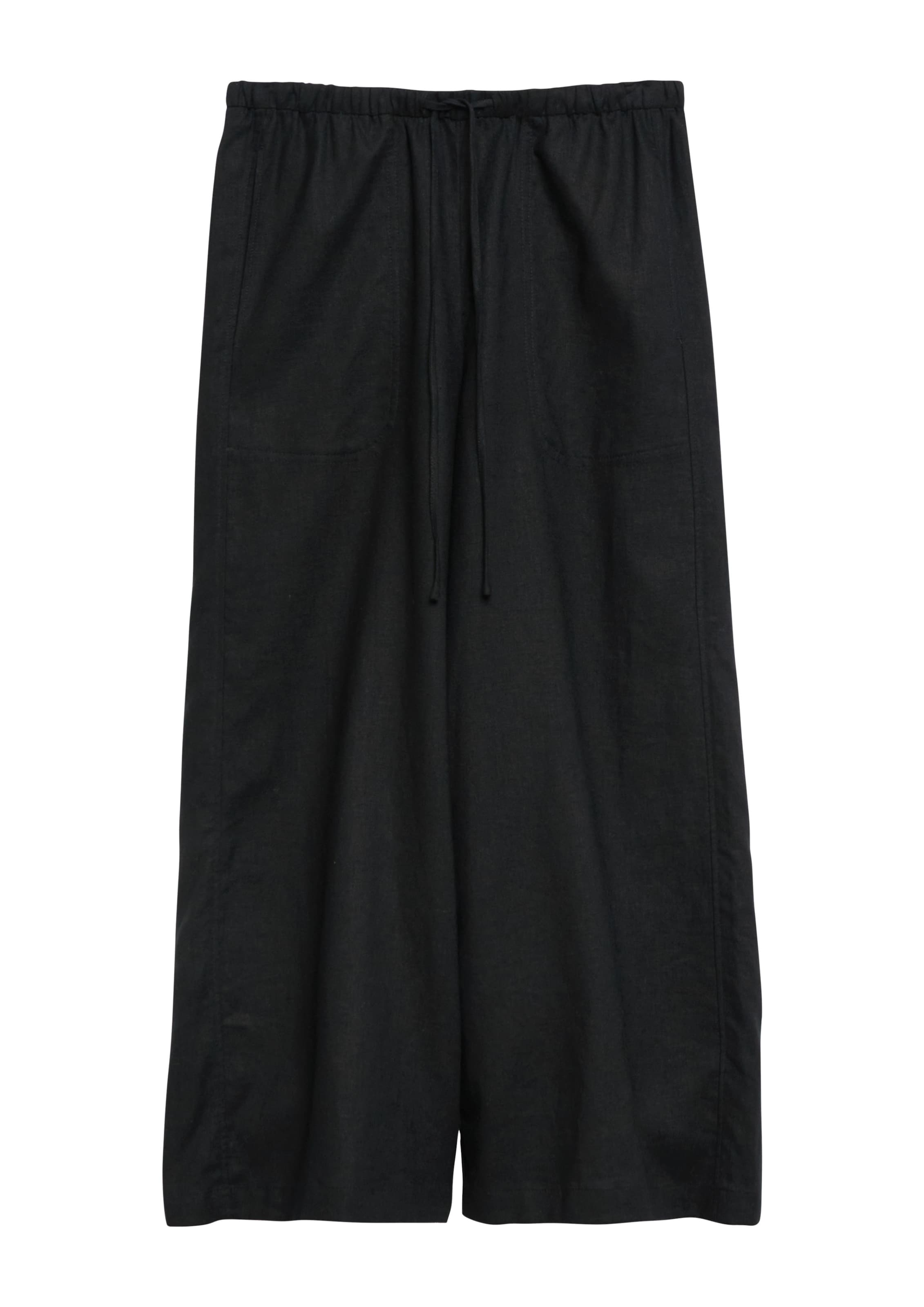 Pantalon COMMA en noir : devant