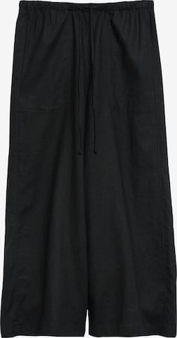 Pantalon COMMA en noir : devant