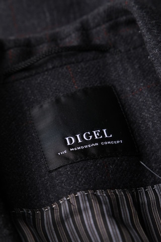 Digel Suit Jacket in M-L in Black