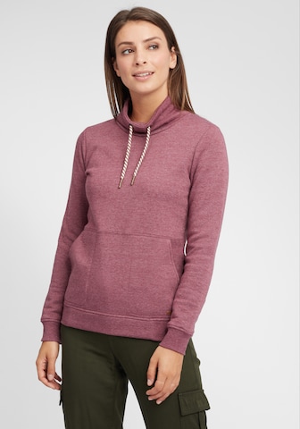 Oxmo Sweatshirt 'Vimpa' in Rot: predná strana