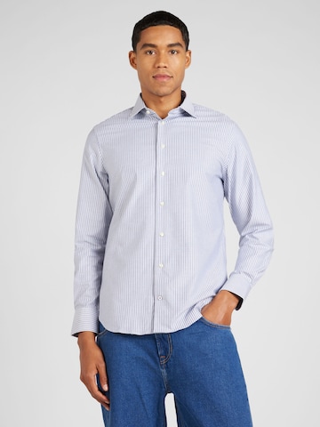 mėlyna TOMMY HILFIGER Standartinis modelis Marškiniai: priekis