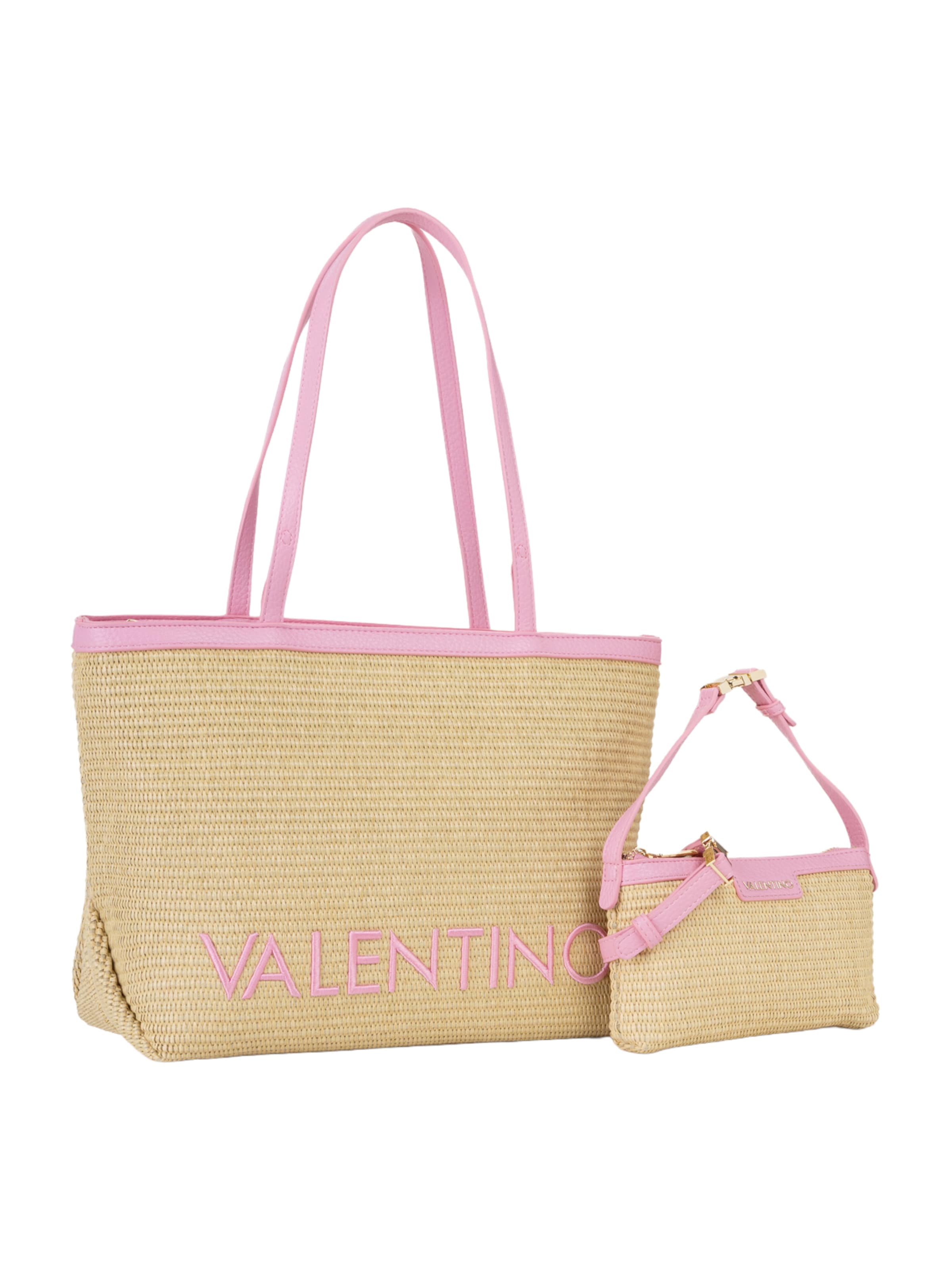 VALENTINO Torba shopper w kolorze biały