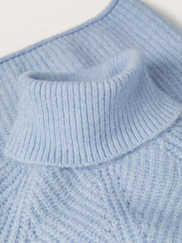 MANGO Pullover 'HALFISIN' in Blau