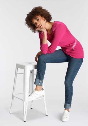 BRUNO BANANI Sweater in Pink