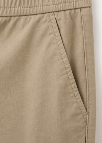 MANGO TEEN Regular Pants 'Wangch' in Beige