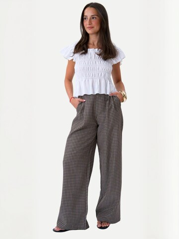 regular Pantaloni ' Silvia ' di ITS MAY in marrone: frontale