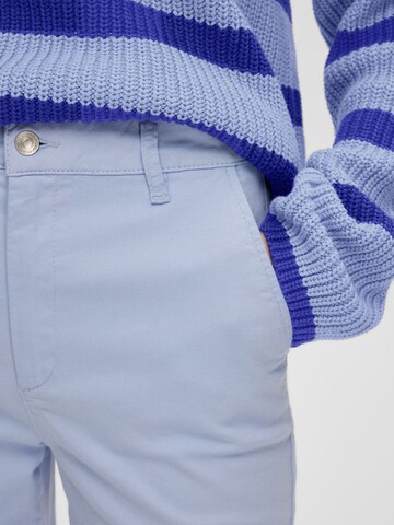 SELECTED FEMME Regularen Chino hlače 'Marina' | modra barva