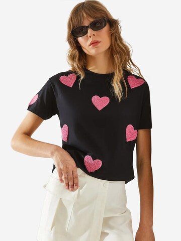 Bianco Lucci - Camisa em preto: frente