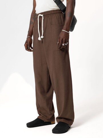 Loosefit Pantalon 'Mesa' VAMOS CLO en marron