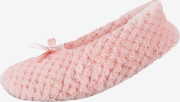 camano Slippers in Pink: front