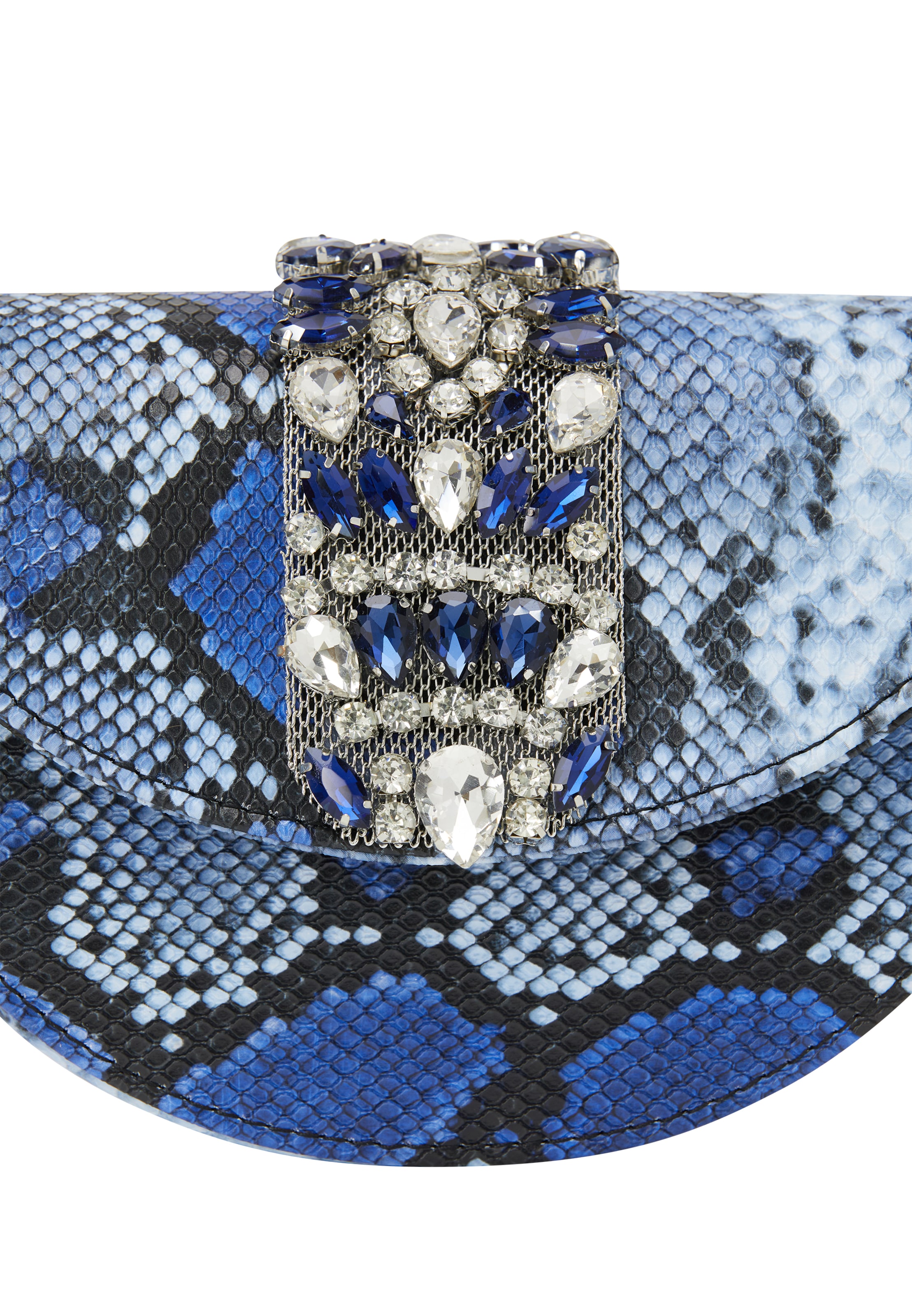 NAEMI Listová kabelka - Modrá