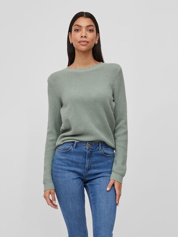 VILA Sweater 'Dalo' in Green: front