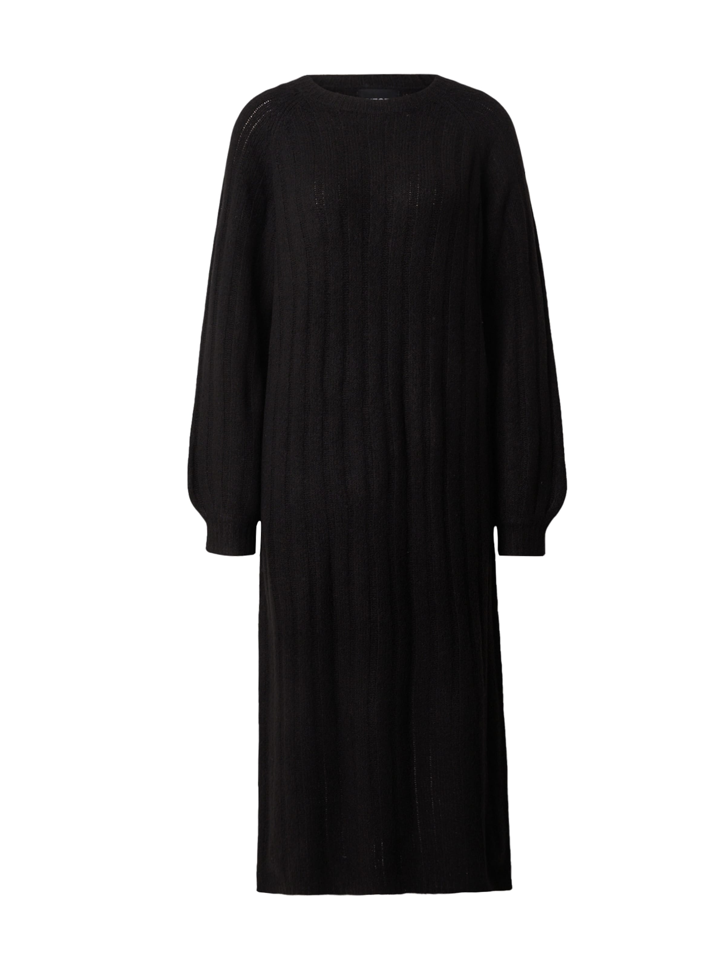 Abito in maglia 'Maggy' di PIECES in nero: frontale