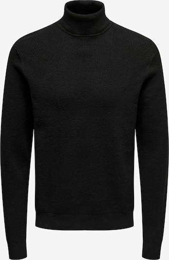 Only & Sons Sweater 'Phil' in Black, Item view