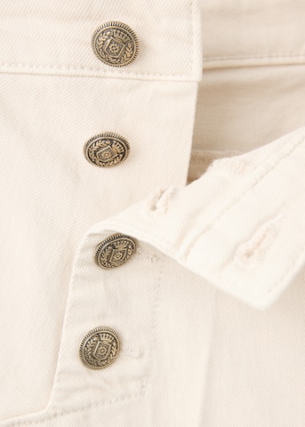 MANGO Wide Leg Farkut värissä beige