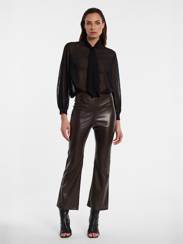 Ana Alcazar Tapered Broek 'Eluna' in Bruin