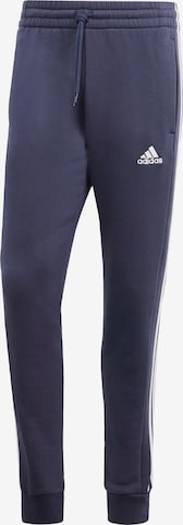 Pantalon de sport 'Essentials' ADIDAS SPORTSWEAR en bleu : devant