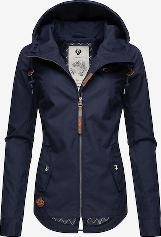 Ragwear Weatherproof jacket 'Monade' in Blue: front