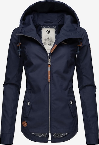 Ragwear Performance Jacket 'Monade' in Blue: front