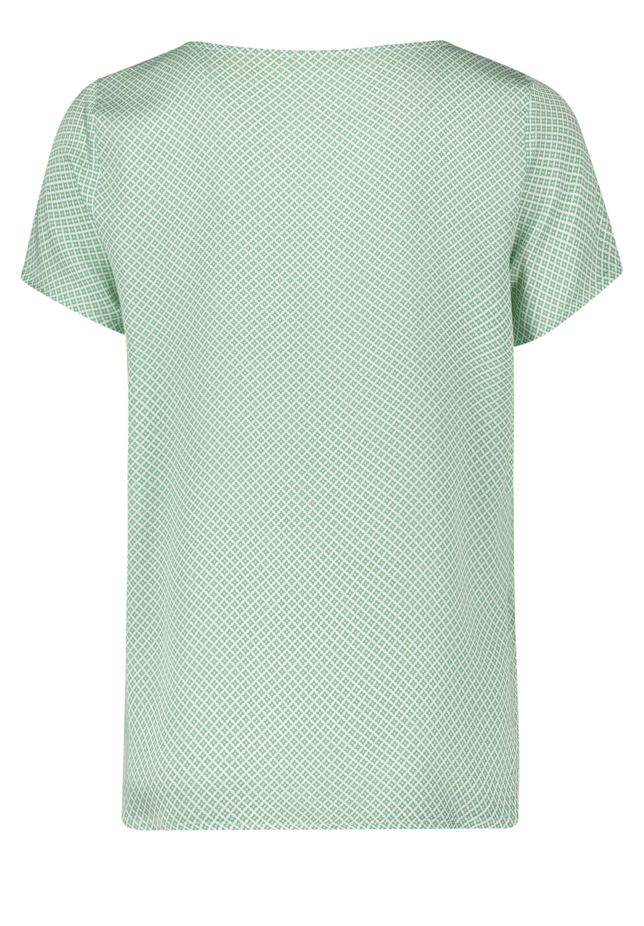 Cartoon Bluse in Grün