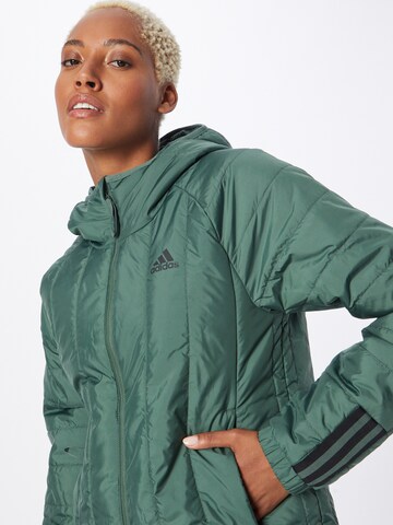 ADIDAS SPORTSWEAR Športna jakna 'Itavic 3-Stripes Light ' | zelena barva