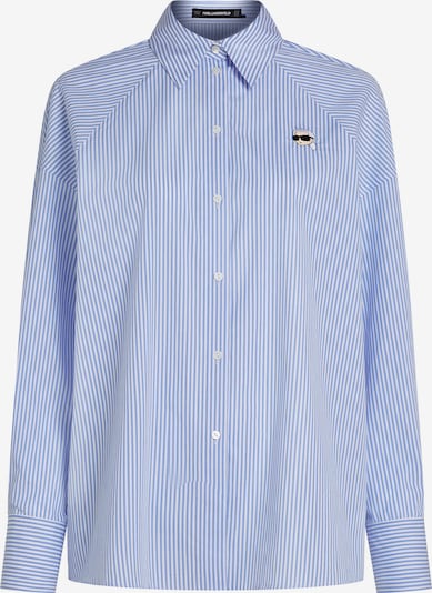 Palaidinė iš Karl Lagerfeld, spalva – šviesiai mėlyna / balta, Prekių apžvalga