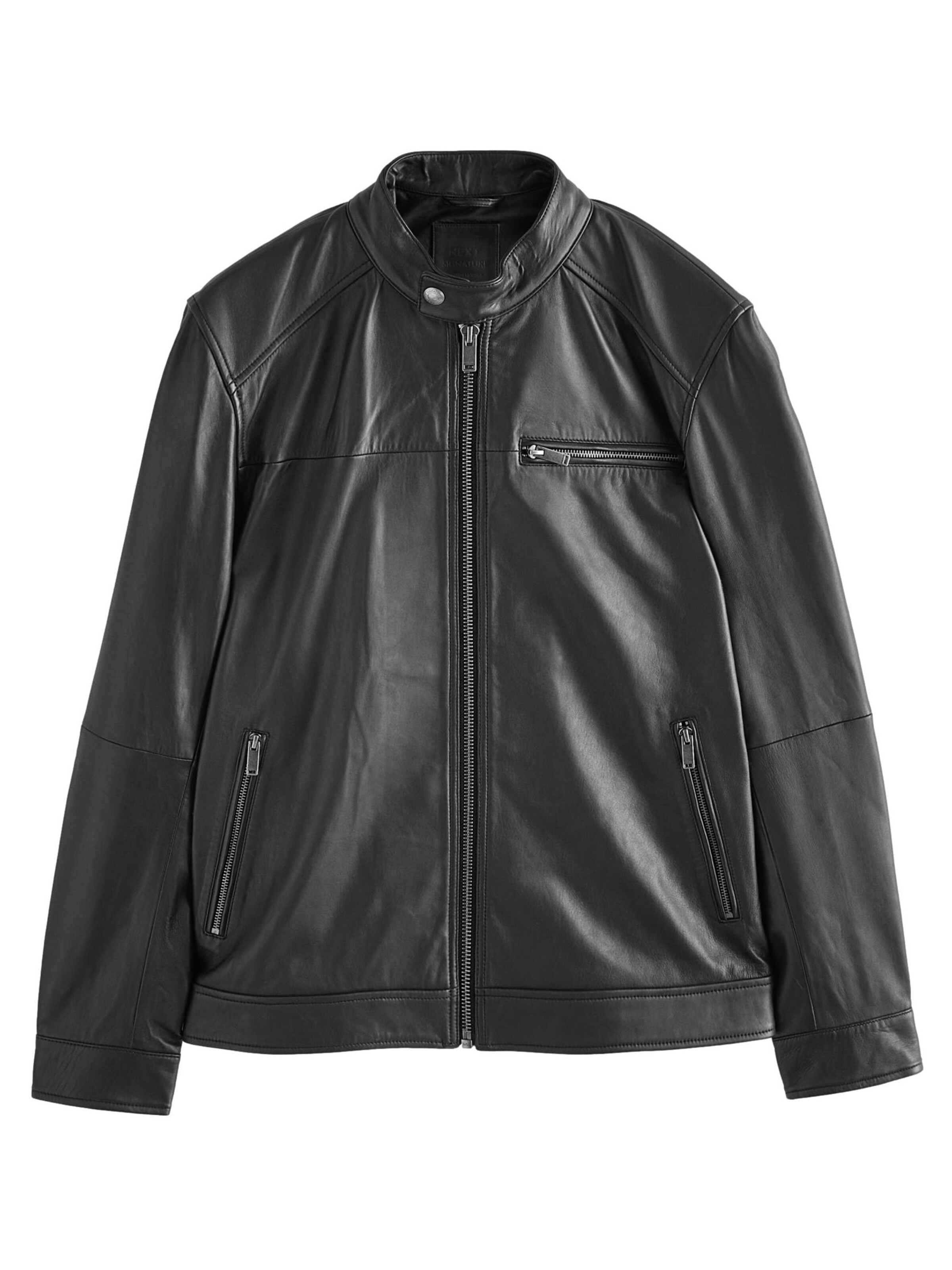 Geacă de primăvară-toamnă de la Next pe negru: față