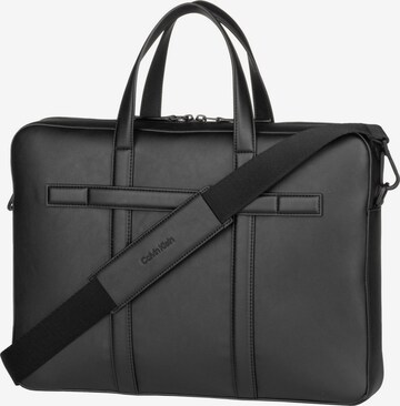 Calvin Klein Document Bag 'Minimal Focus' in Black